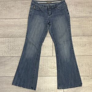 Vintage Refuge Wide Leg Jeans in Denim Blue